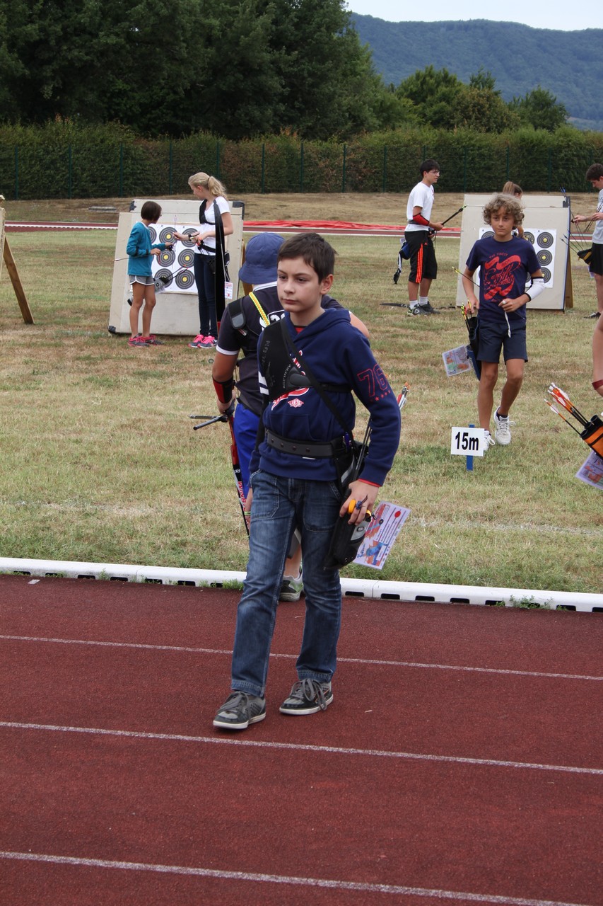 Championnat de France jeunes - Tir Campagne<BR>10 - 11 Juillet 2014 à Château-Arnoux-Saint-Auban. 